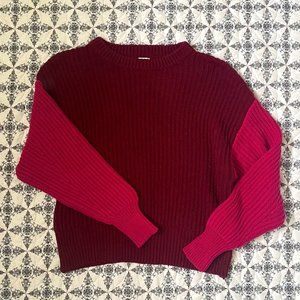 Target Two-Tone Sweater